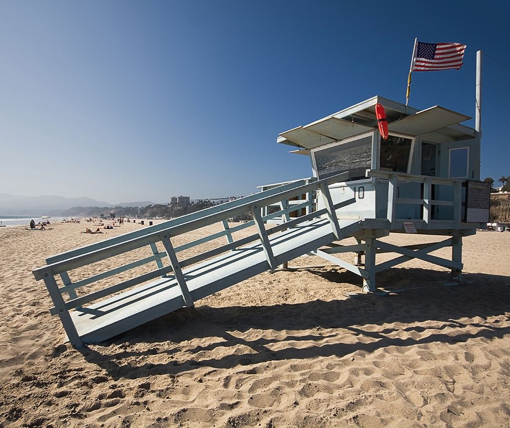 California Lifeguard Stand, Color art print by Anonymous for $57.95 CAD