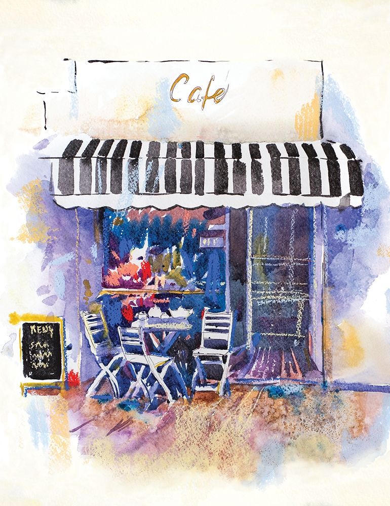 Cafe Terrace art print by Anonymous for $57.95 CAD