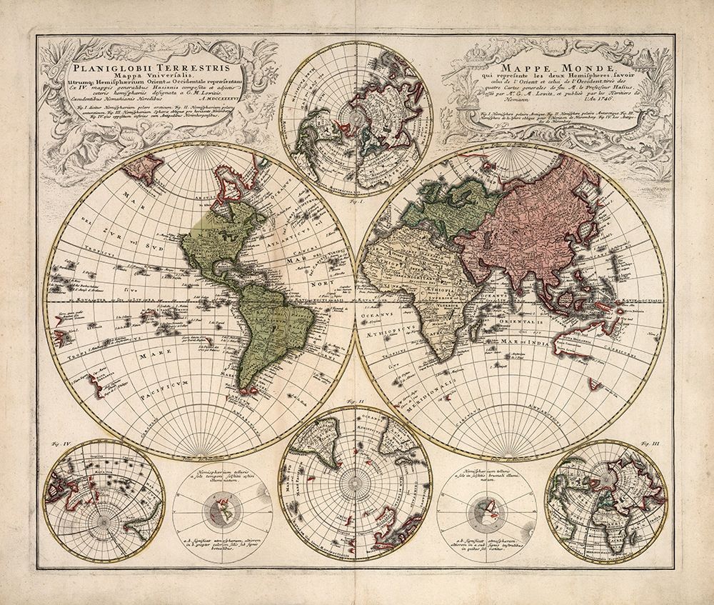 Mappa Universalis art print by G.M. Lowitz for $57.95 CAD