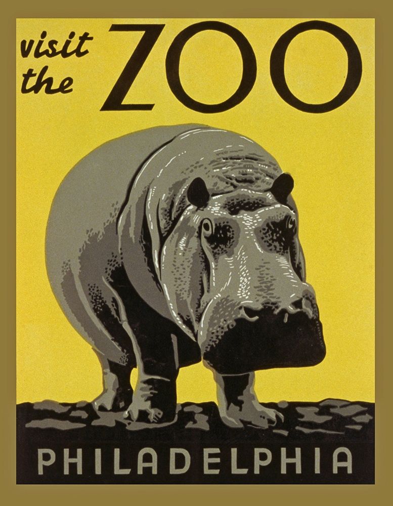 Philadelphia Zoo art print by Anonymous for $57.95 CAD