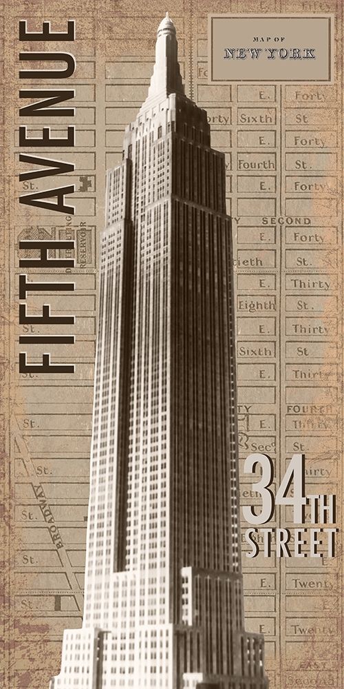 Empire State art print by Anonymous for $57.95 CAD