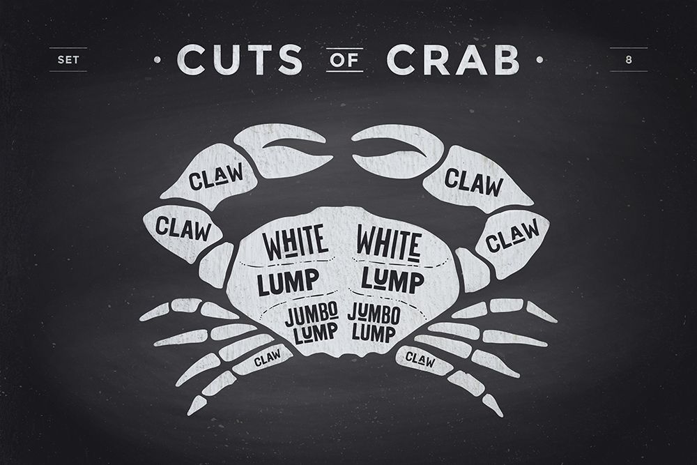 Cuts of Crab  art print by Foxys Graphics for $57.95 CAD