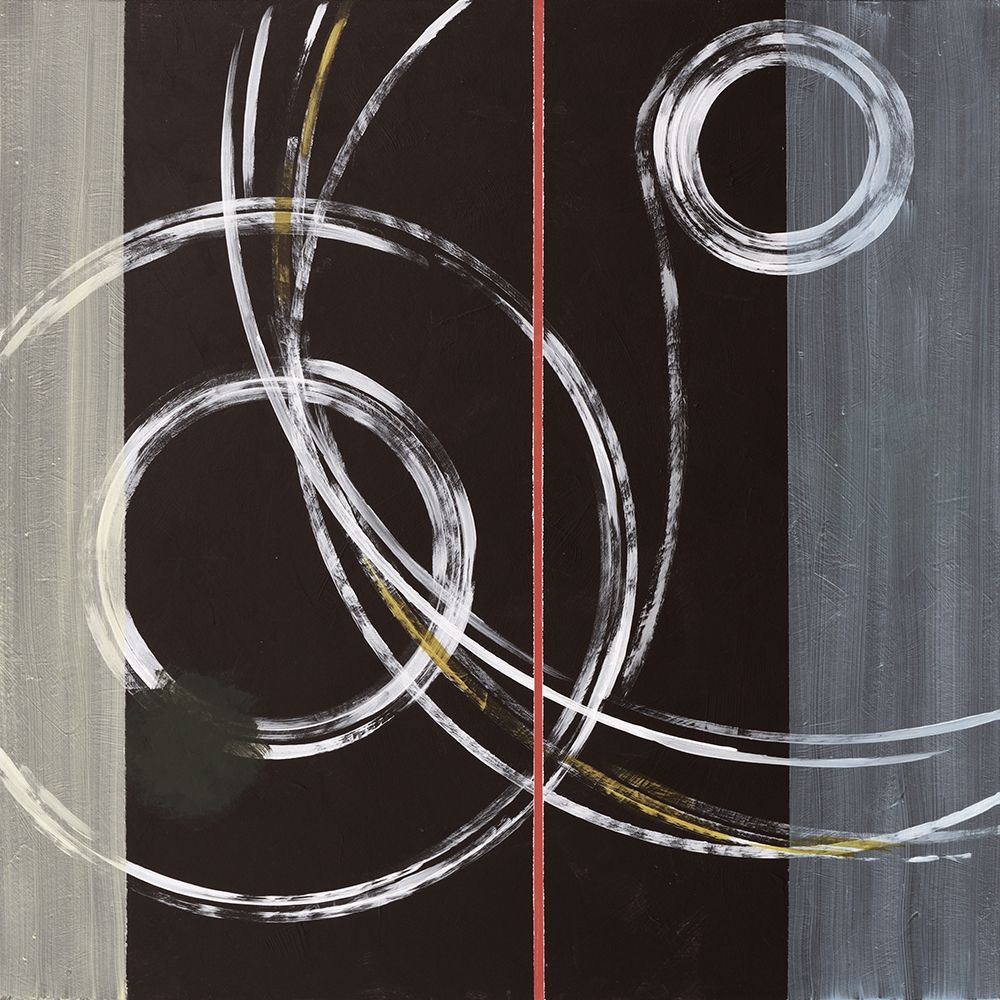 Abstract with Rings art print by Anonymous for $57.95 CAD