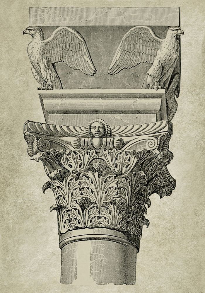 Italian Renaissance Column art print by Anonymous for $57.95 CAD