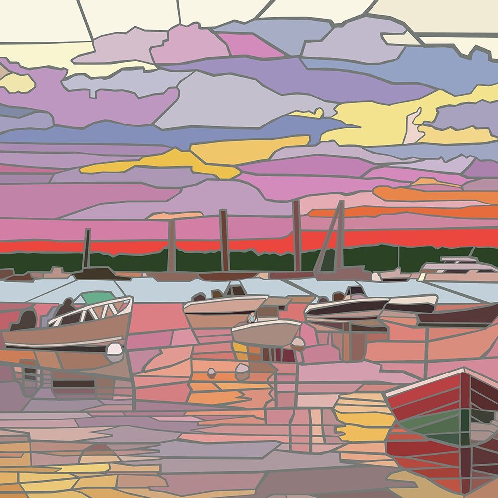 Nantucket Beach at Dusk art print by Jonathan Mandell for $57.95 CAD