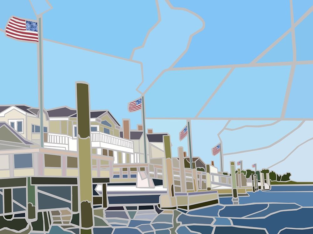 Stone Harbor, NJ art print by Jonathan Mandell for $57.95 CAD