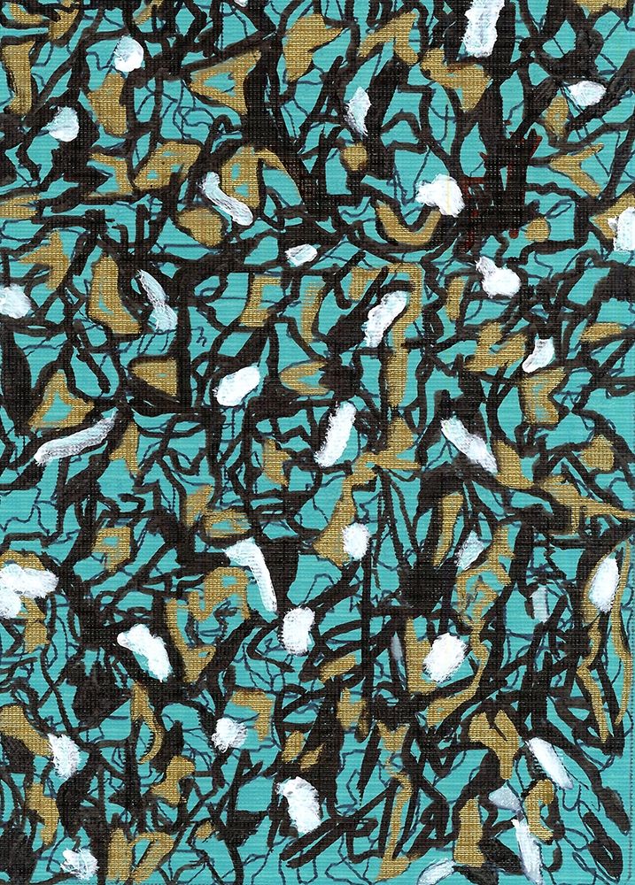 Mosaic Abstract 103 art print by Lisa Carroccio for $57.95 CAD