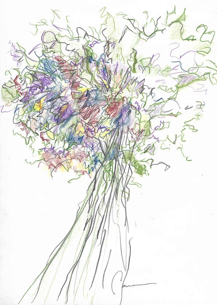 Bouquet art print by Lisa Carroccio for $57.95 CAD
