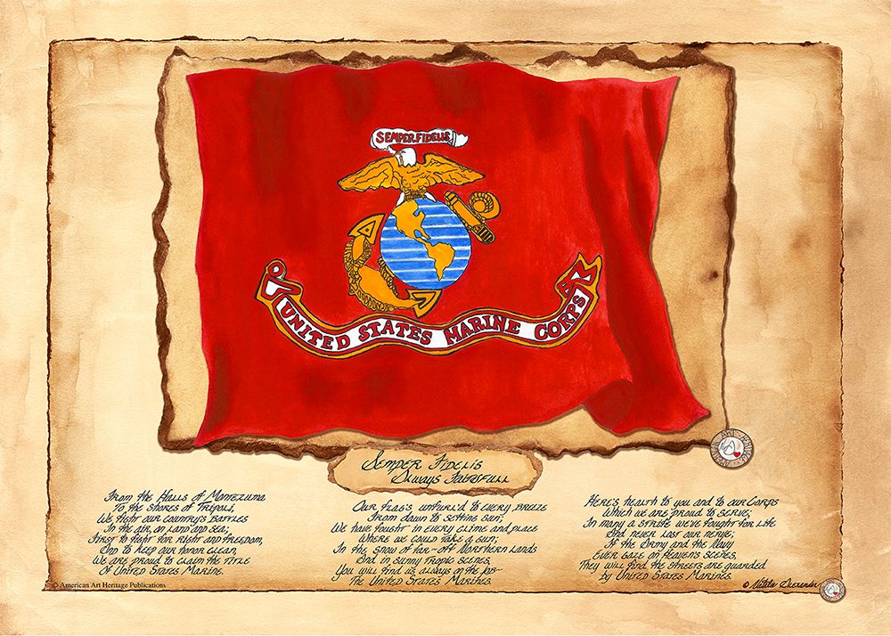 Marines Faithfull art print by Natalie Alexander for $57.95 CAD