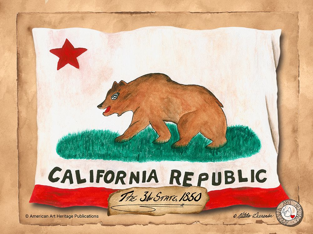 California-Solo with background art print by Natalie Alexander for $57.95 CAD