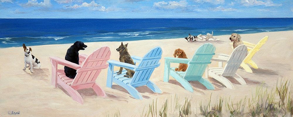 Southern Chair Tails art print by Carol Saxe for $57.95 CAD