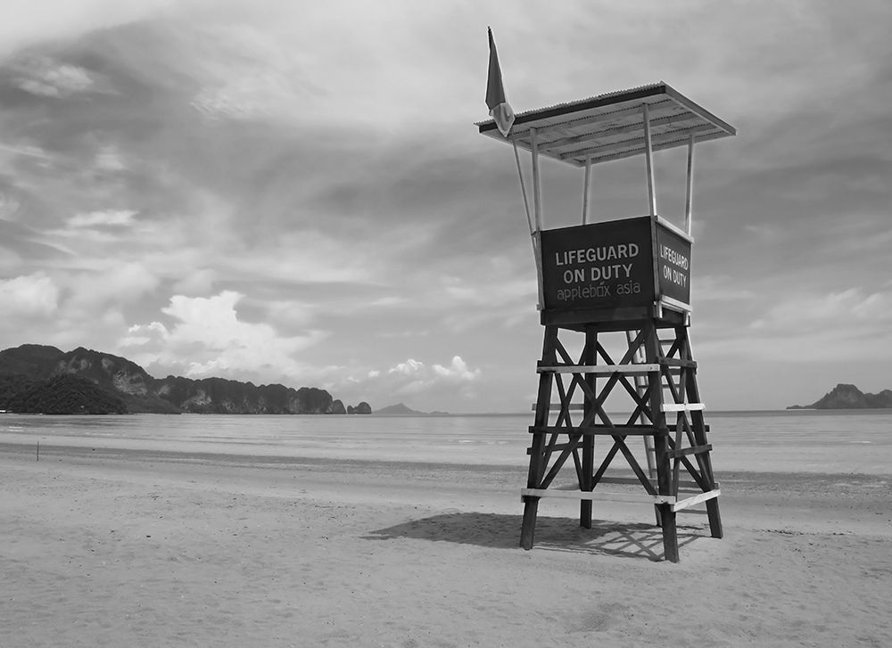 Lifeguard Observation Tower art print by Anonymous for $57.95 CAD