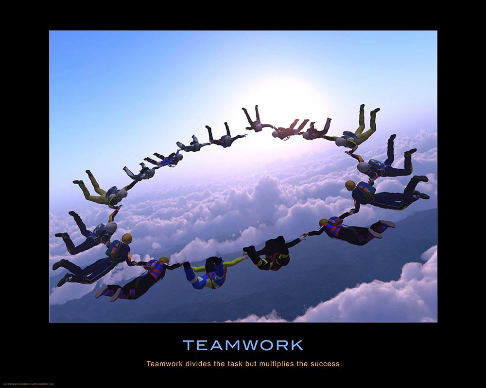 Teamwork art print by Anonymous for $57.95 CAD