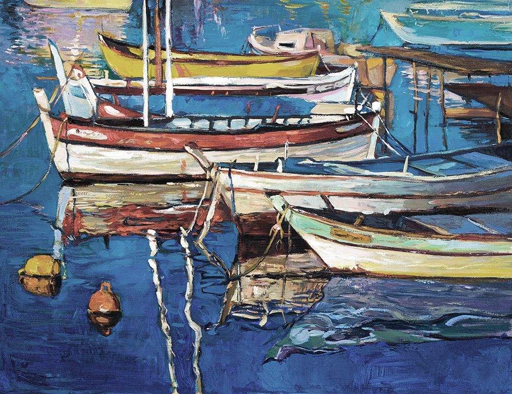 Boat Impressions art print by B Dimitrov for $57.95 CAD