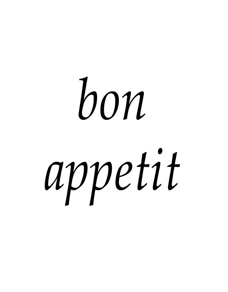 Bon Appetit art print by Anonymous for $57.95 CAD