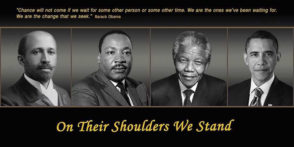 On Their Shoulder We Stand art print by Anonymous for $57.95 CAD