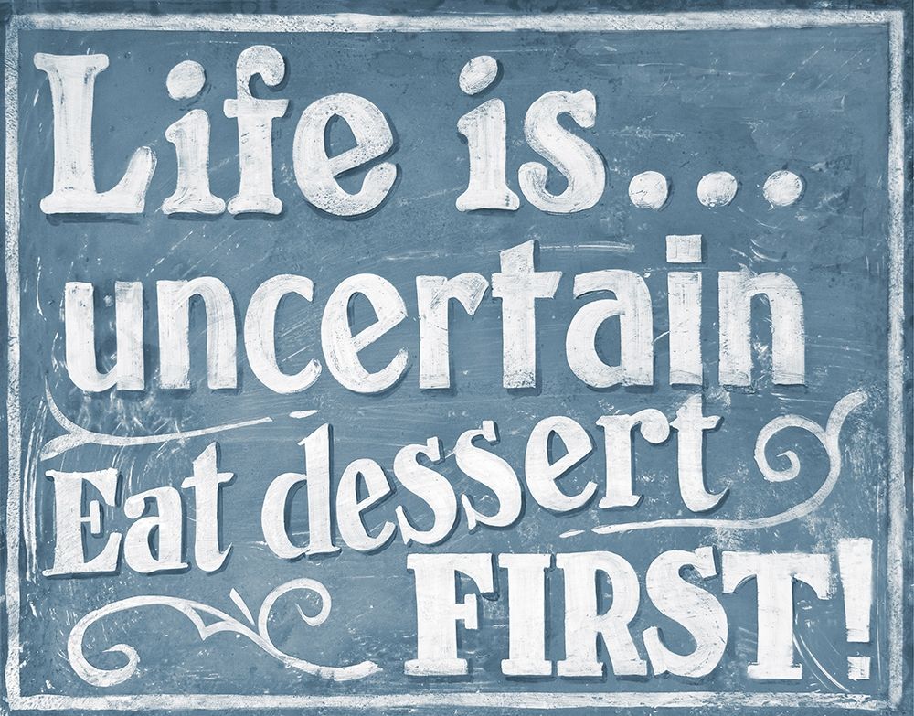 Eat Dessert First art print by J. Larson for $57.95 CAD