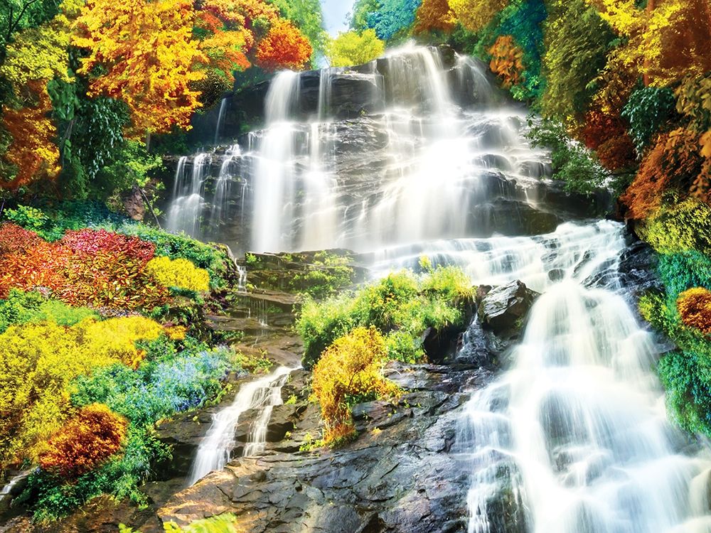 Majestic Falls art print by Anonymous for $57.95 CAD