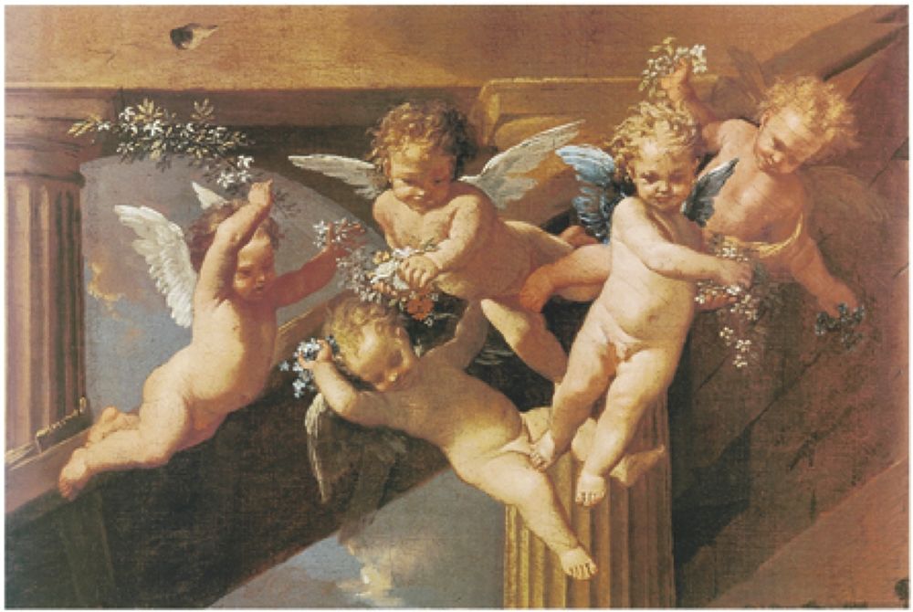 Cherubs art print by Unknown for $57.95 CAD