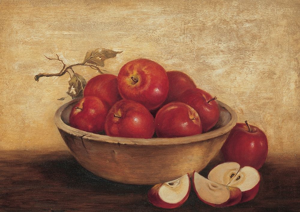 Bowl of Apples art print by Unknown for $57.95 CAD