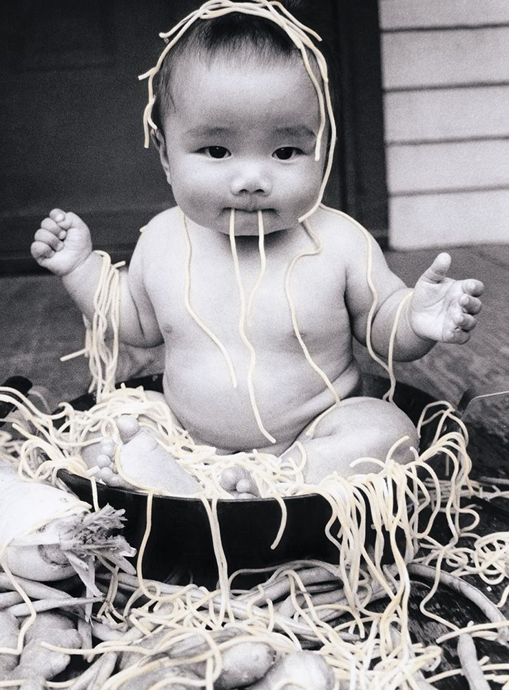 Noodle Baby art print by Unknown for $57.95 CAD