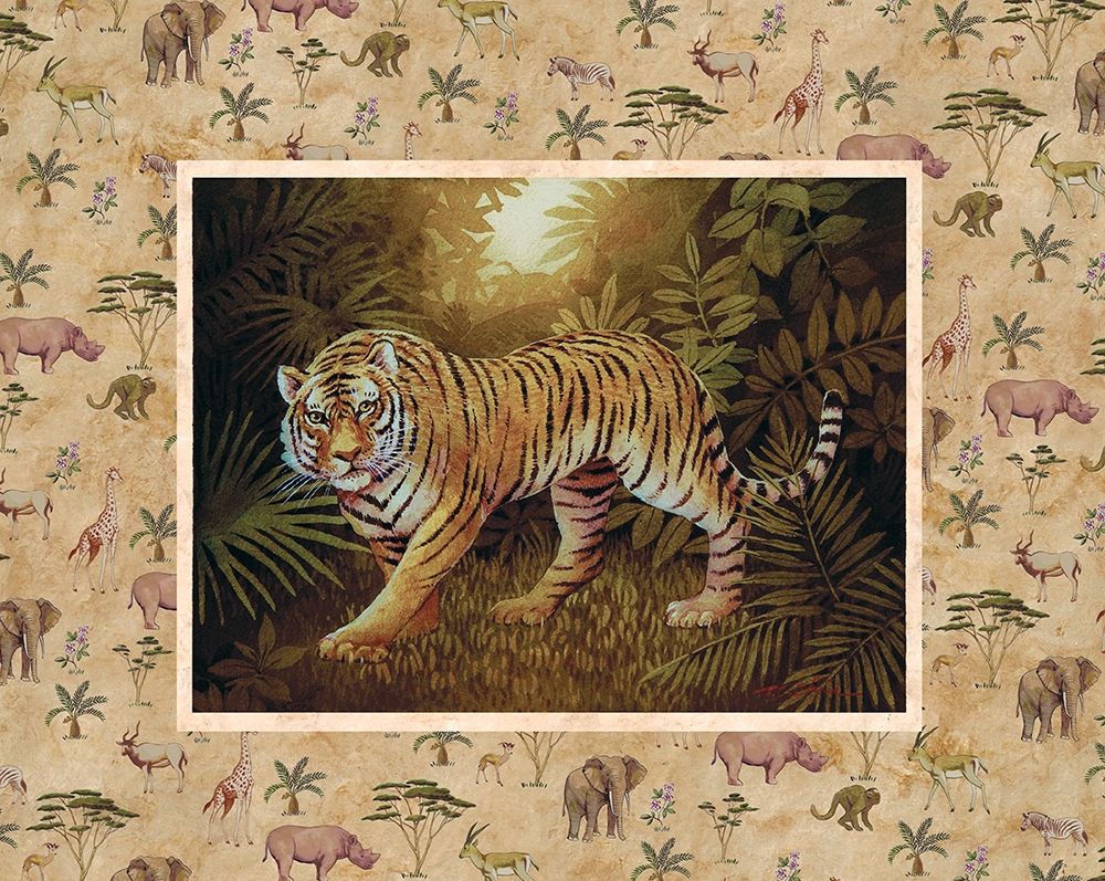 Tiger Safari art print by Unknown for $57.95 CAD