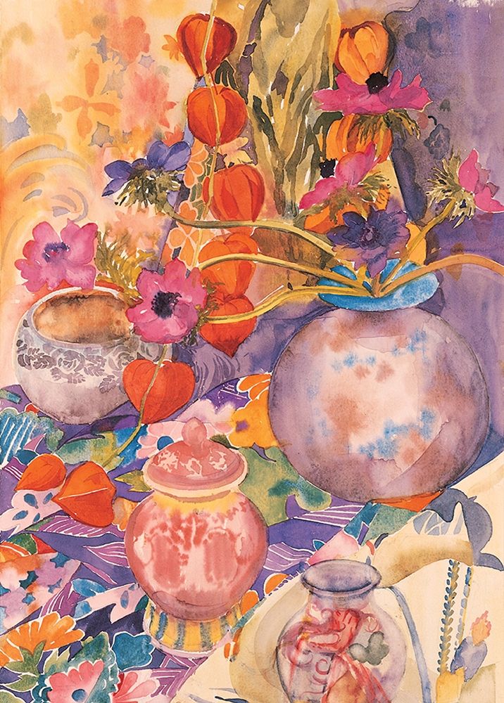 Floral Pandemonium II art print by Unknown for $57.95 CAD