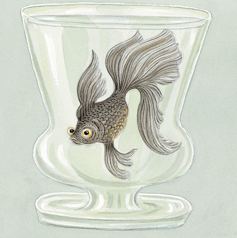 Goldfish II art print by Beresford for $57.95 CAD