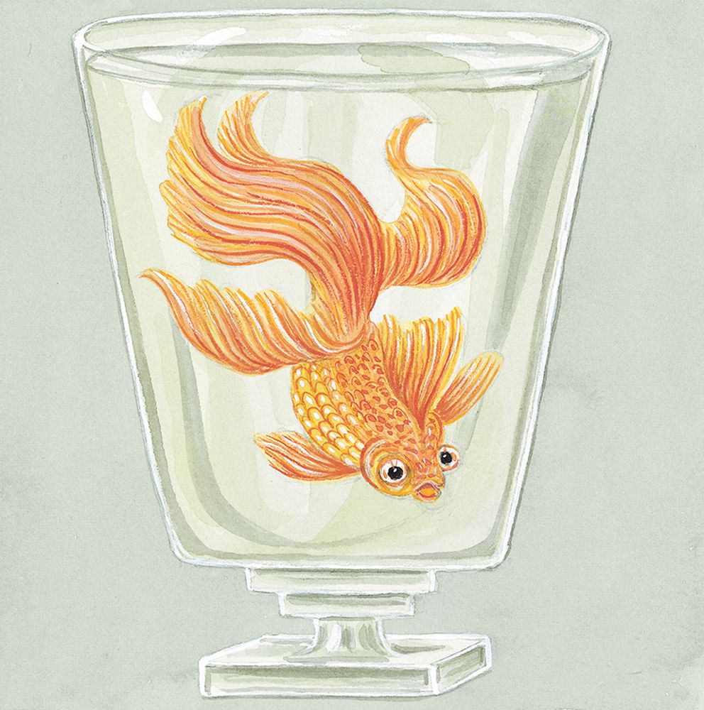 Goldfish III art print by Beresford for $57.95 CAD
