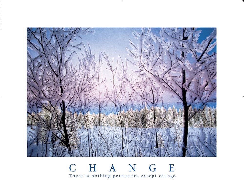 Change - Snowy Trees art print by Frontline for $57.95 CAD