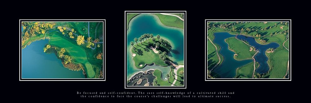 Golf Triptych art print by Frontline for $57.95 CAD