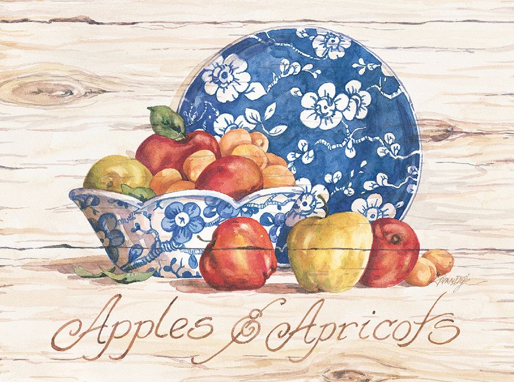 Apples and Apricots art print by Unknown for $57.95 CAD