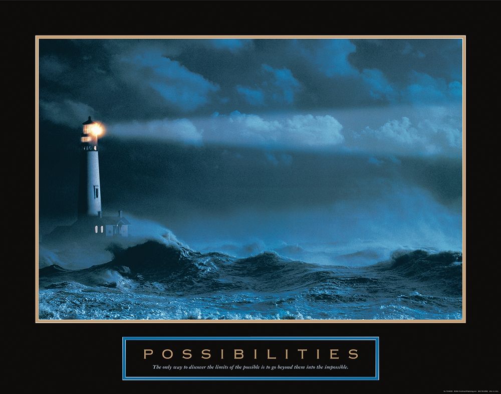Possibilities - Lighthouse art print by Frontline for $57.95 CAD