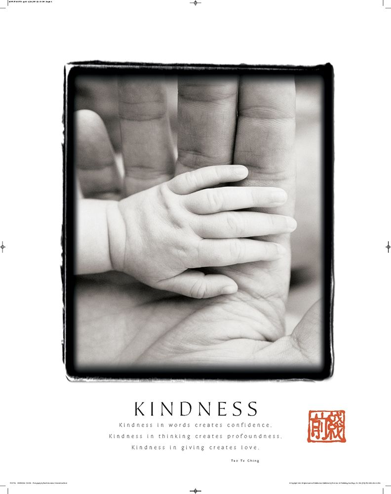 Kindness - Hands art print by Frontline for $57.95 CAD