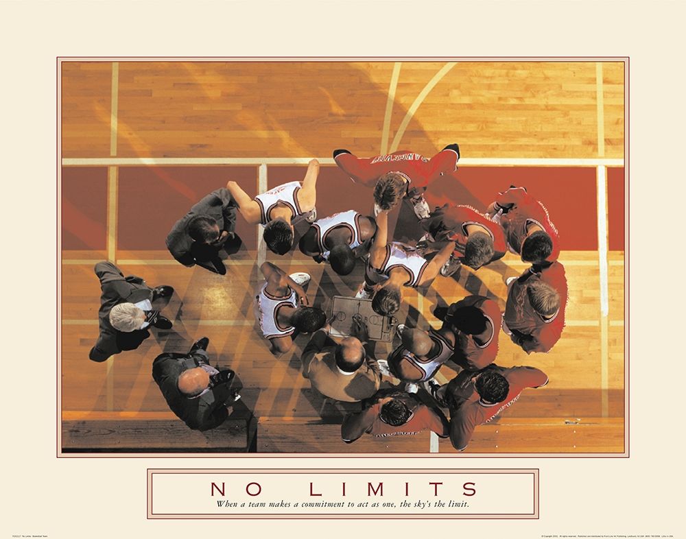 No Limits - Basketball art print by Unknown for $57.95 CAD