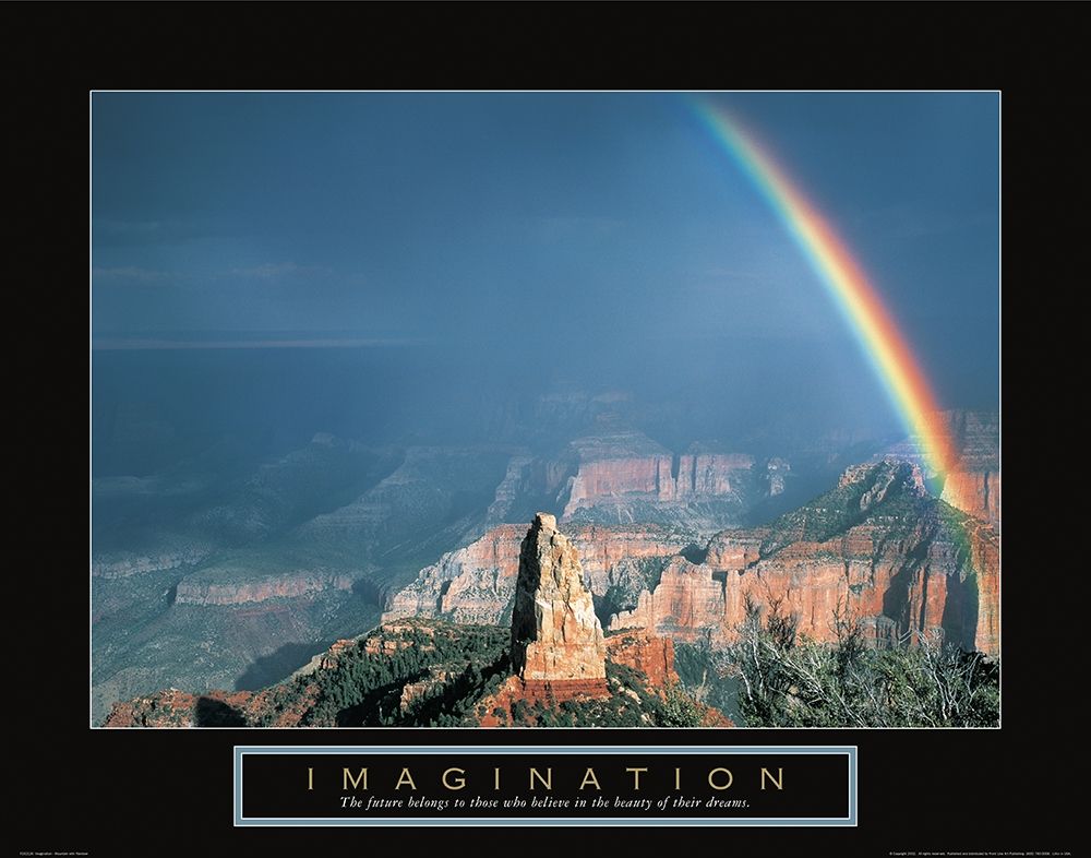 Imagination - mRainbow art print by Frontline for $57.95 CAD