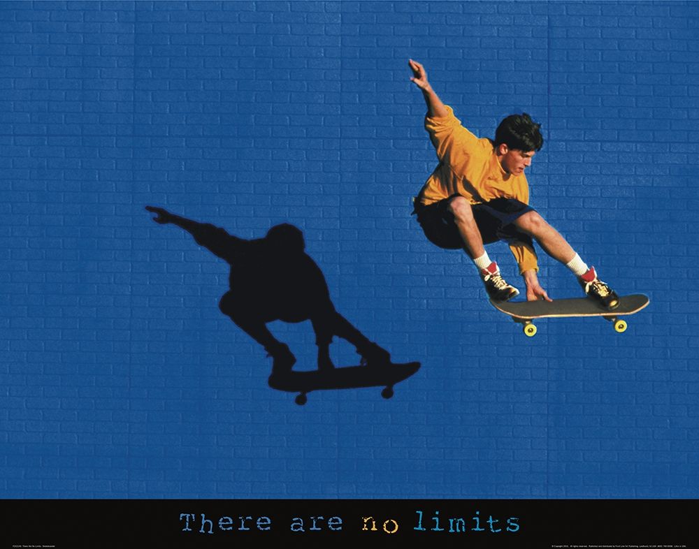 No Limits - Skateboarder art print by Frontline for $57.95 CAD