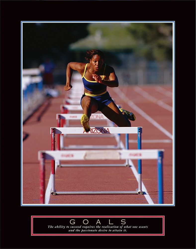 Goals - Track Hurdle art print by Frontline for $57.95 CAD