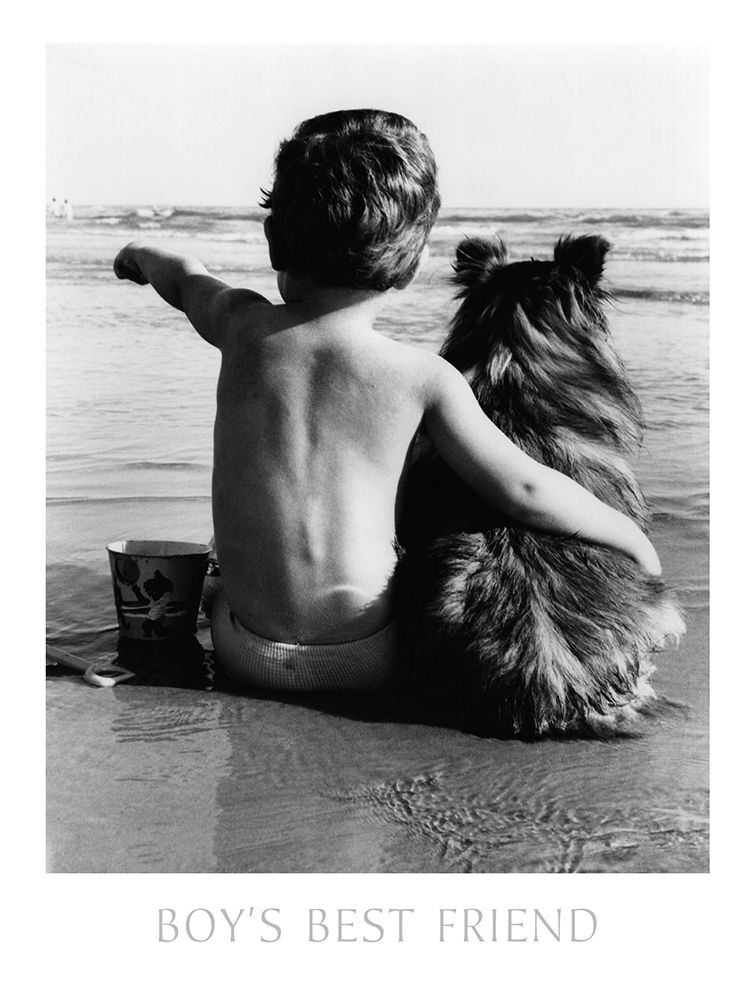 Boys Best Friend art print by Frontline for $57.95 CAD