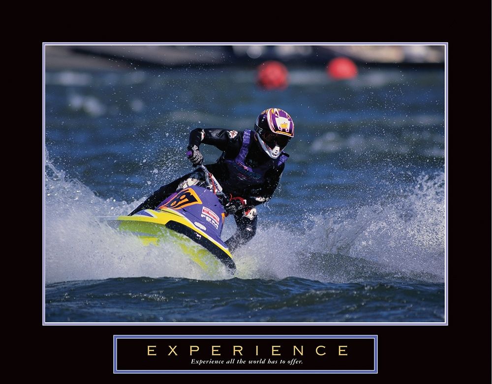 Experience - Jet Ski art print by Frontline for $57.95 CAD