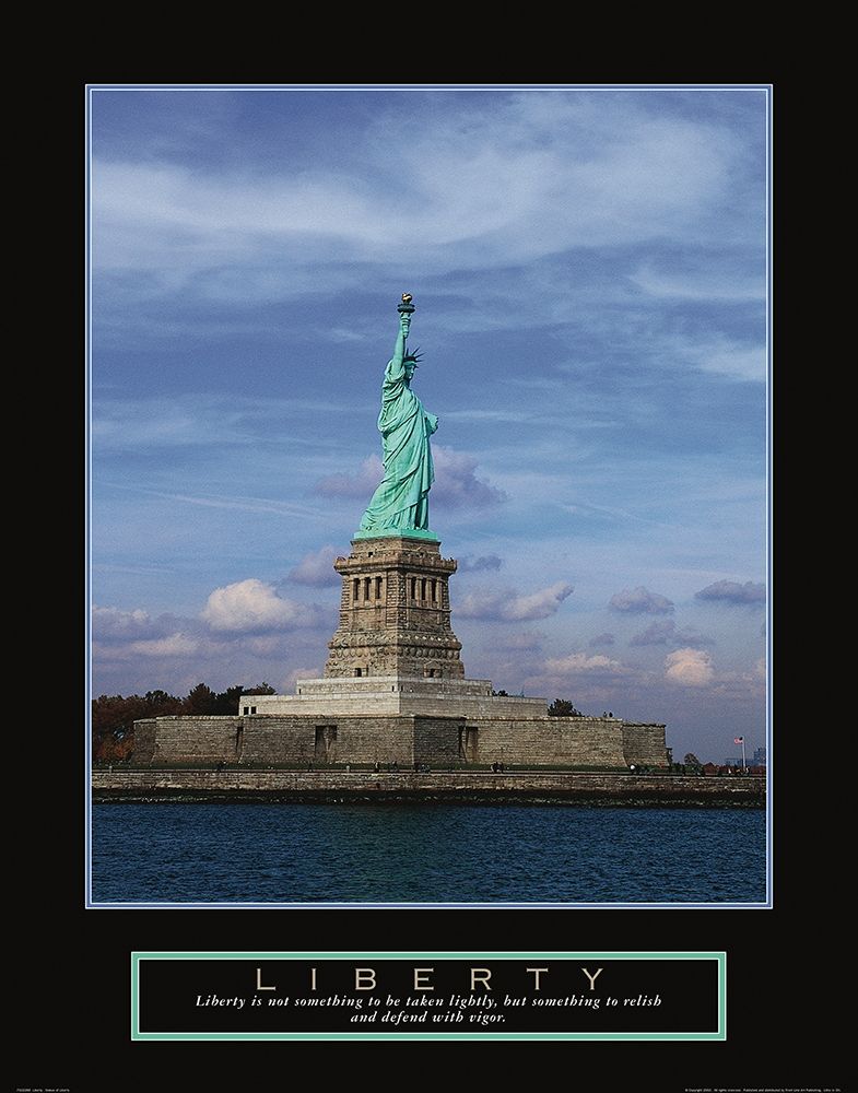 Statue of Liberty art print by Frontline for $57.95 CAD