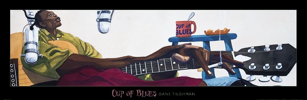 Cup of Blues art print by Frontline for $57.95 CAD