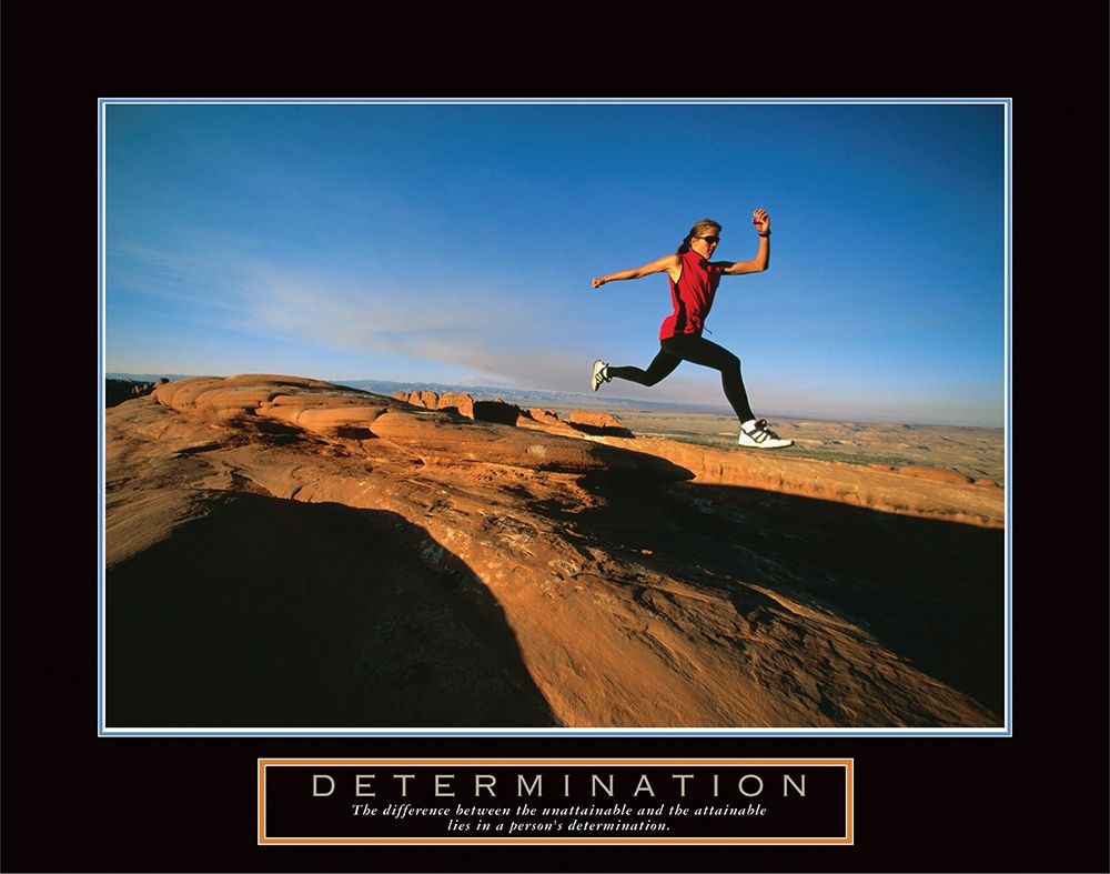 Determination - Runner art print by Frontline for $57.95 CAD