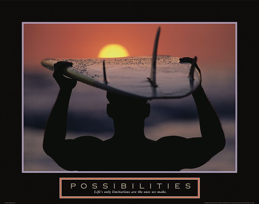 Possibilities - Surfer art print by Frontline for $57.95 CAD