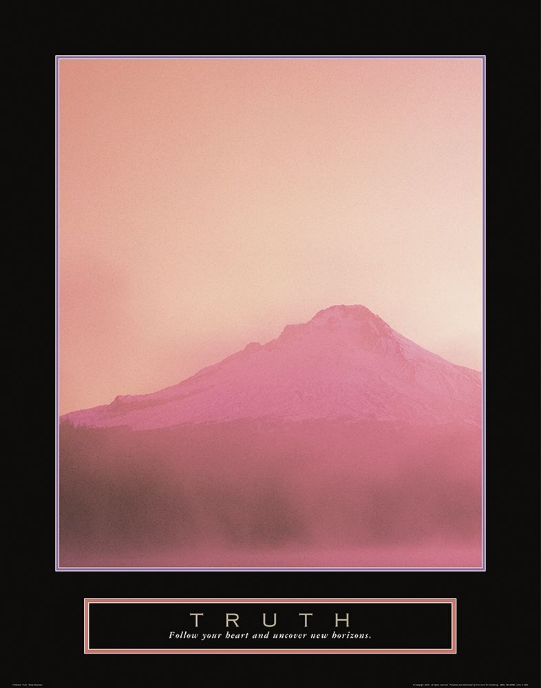 Truth - Mist Mountain art print by Frontline for $57.95 CAD