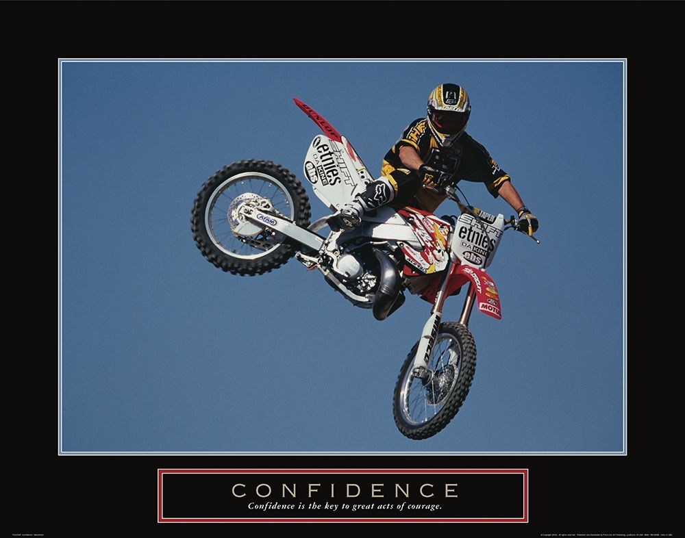 Confidence - Motocross art print by Frontline for $57.95 CAD
