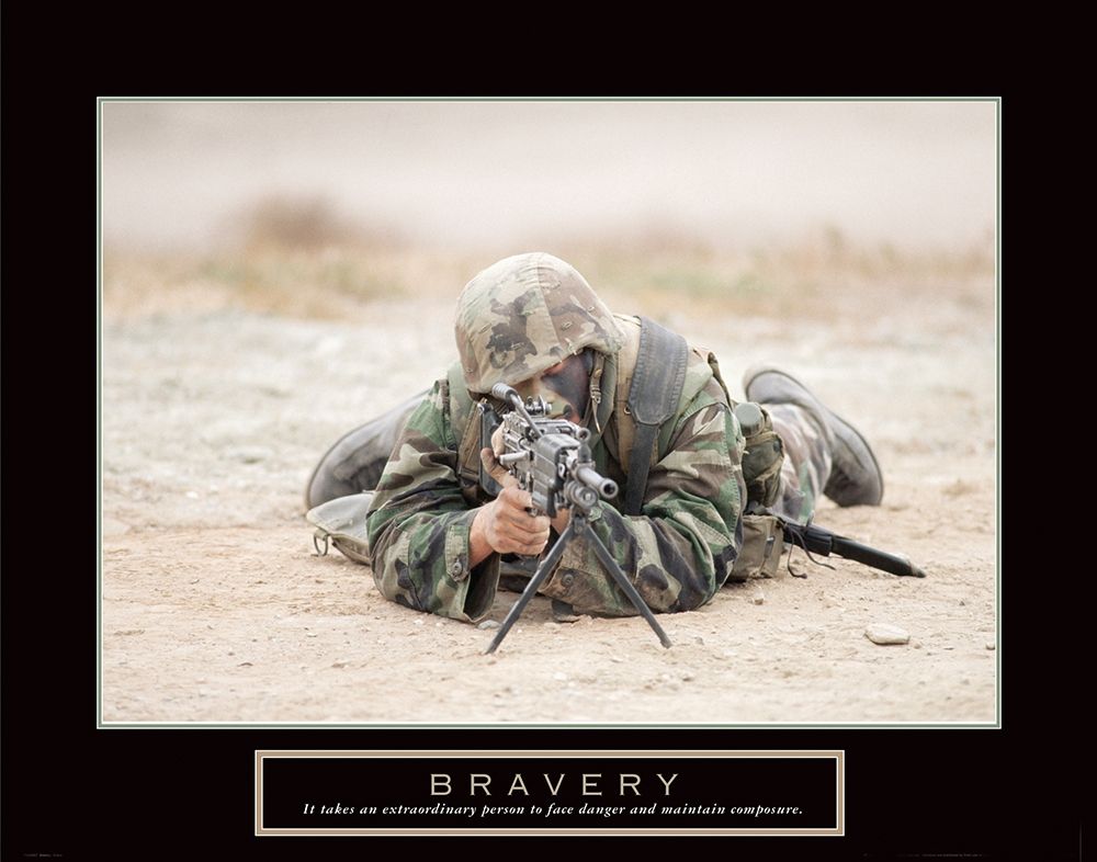 Bravery - Sniper art print by Frontline for $57.95 CAD
