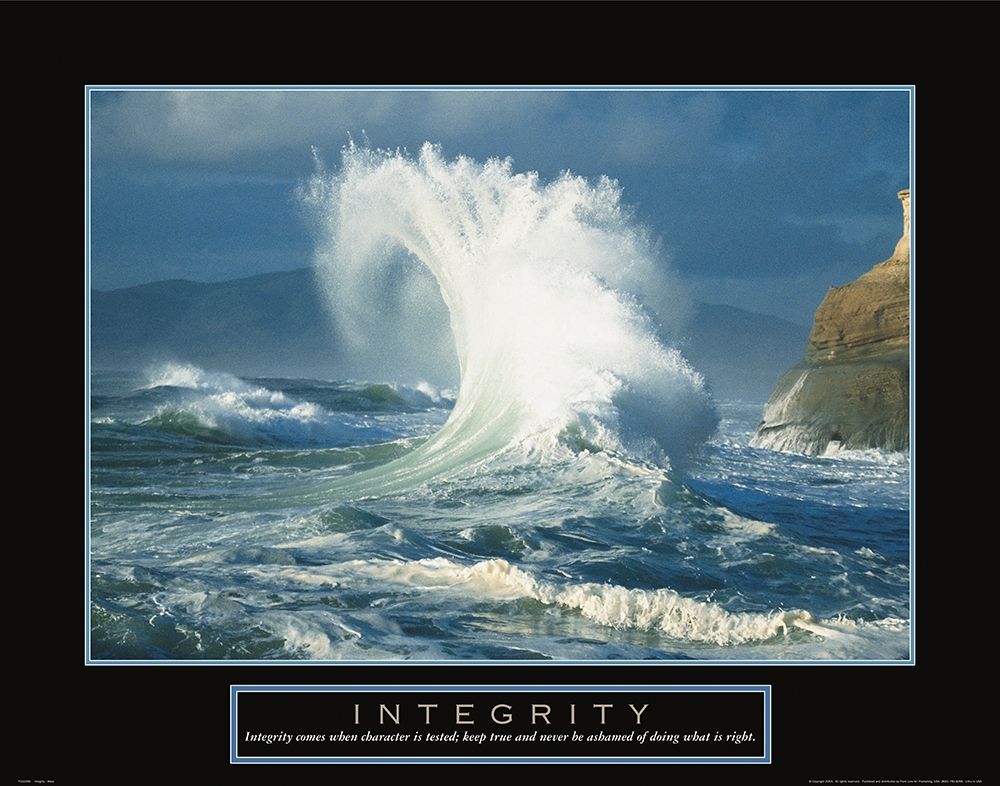 Integrity - Wave art print by Frontline for $57.95 CAD