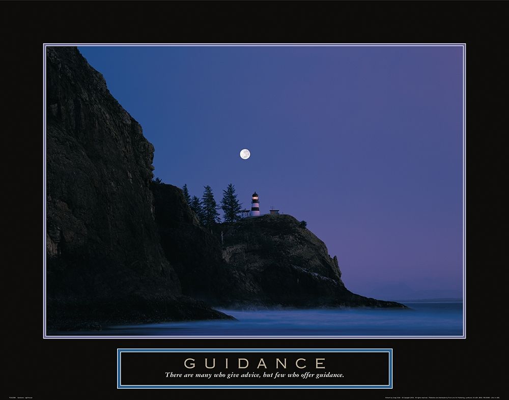Guidance - Lighthouse art print by Frontline for $57.95 CAD
