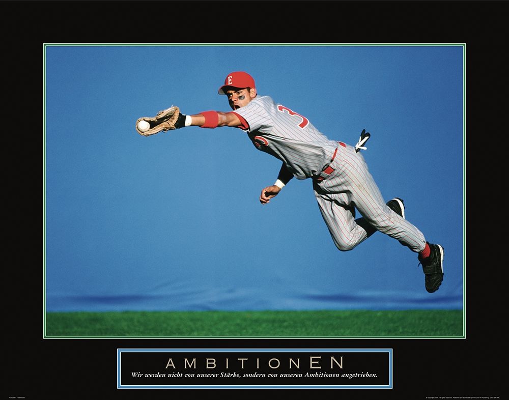 Ambitionen - Baseball art print by Frontline for $57.95 CAD